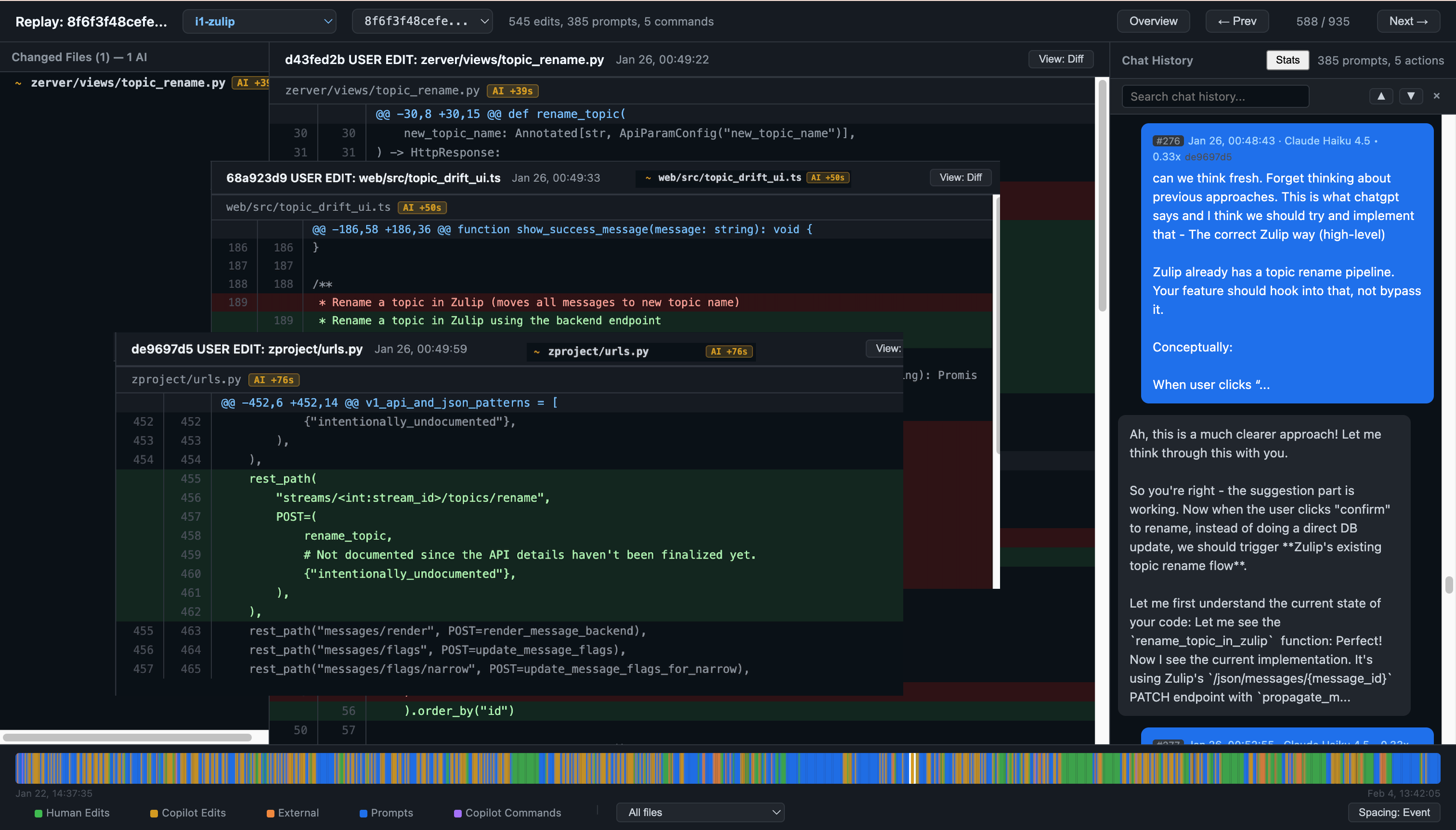 Copilot edits across multiple files generated from prompt #276.